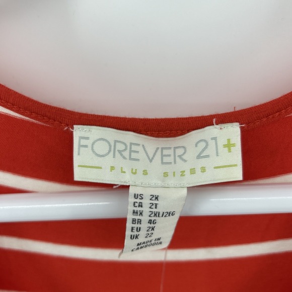 Forever 21 Maxi Dress Linen Women's 2X  XXL Plus Coastal Casual Beachy Vacation - Picture 4 of 11